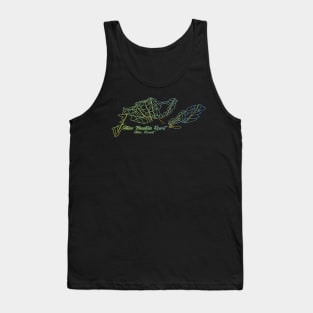 Stowe Mountain Resort Trail Map Tank Top